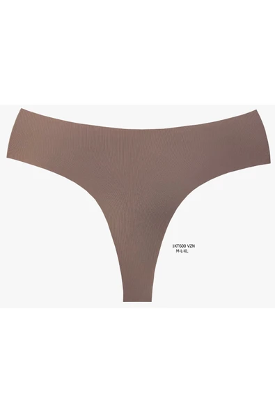 İNSPİRA Micro Lazer Kesim String Tanga Micro Kumaş 3 lü Paket Siyah Vizon Ten Rengi Naylonumsu Doku Değildir - 2