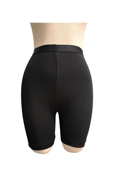 İNSPİRA Penye Şort Tayt Diz Üstü Likralı