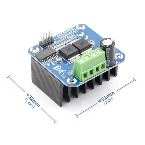 BTS7960B 40 Amper Motor Sürücü Kartı - 3
