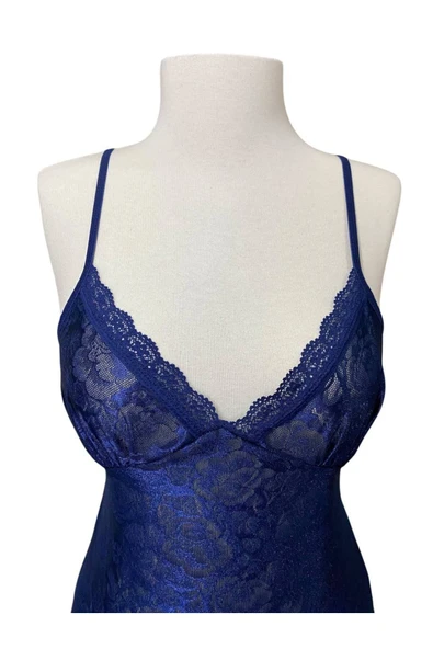 İNSPİRA Kadın Kısa Jakarlı Yırtmaç Detaylı Transparan Gecelik Tanga Takım - 3