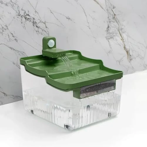 Çeşithane Sensörlü Sessiz Su Sebili – Otomatik Kedi & Köpek Su Pınarı, Akıllı Evcil Hayvan Su Kabı, Filtreli ve Sessiz Çalışma (Beyaz) ürün görseli