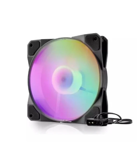 Hadron Hdx1517 12 Cm Kasa Fanı Performans 4Pin 12Cm Rgb Siyah - 1