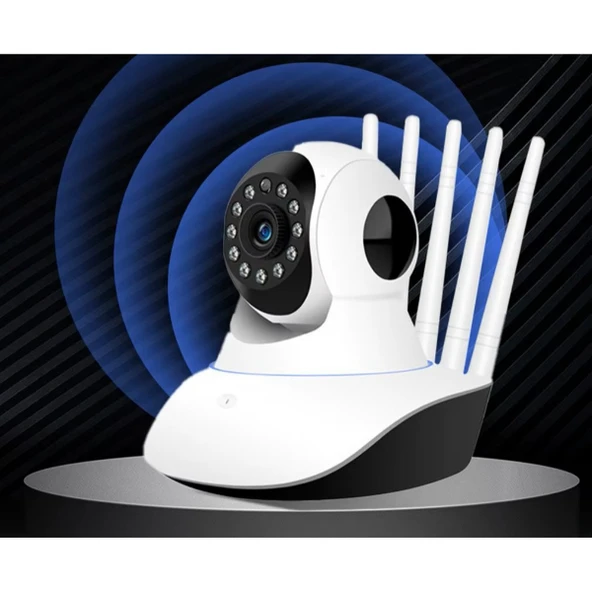 Periboia 5 Antenli Bebek Ev Güvenlik Kamerası - 3