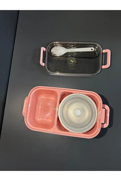 Vagon Vgn-465 Çift Kat Paslanmaz Yemek Kabı Saklama Kabı Gıda Kabı 1500 Ml - Resim 5