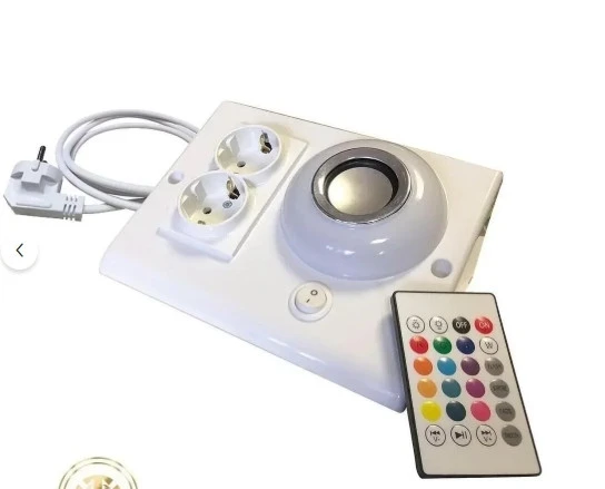 Dolap Ve Tezgah Altı Bluetooth Müzik Çalar Prizmatik Venüs Kablolu 2 Metre