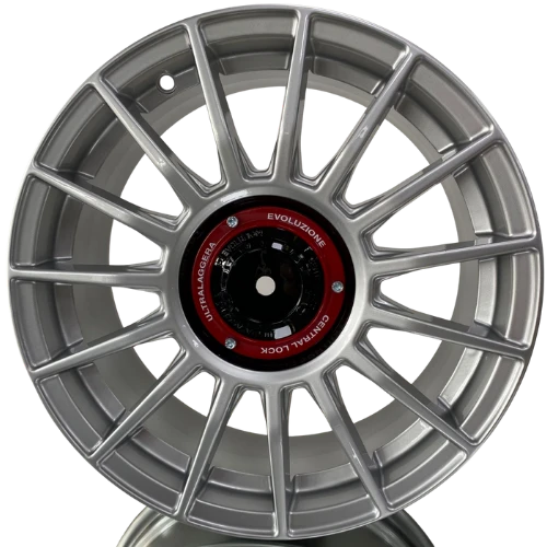 R1A-385 7.0X16 4X100 ET35 67.1 Silver OZ Jant