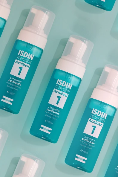 ISDIN Acniben Purifying Cleanser Foam 150 ml Yağlı ve Akne Eğilimli Ciltler İçin Temizleme Köpüğü - 5