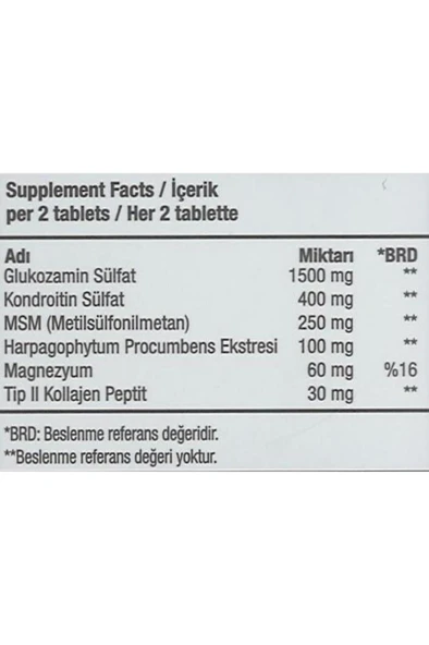 Ocean Glukozamin Kompleks 60 Tablet 3 Al 2 Öde - 3