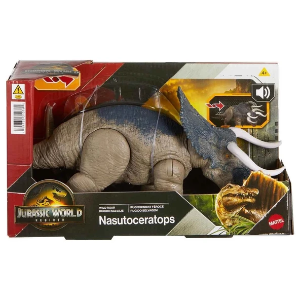 Jurassic World Rebirth Nasutoceratops JGB87 JGC81 - Resim 4