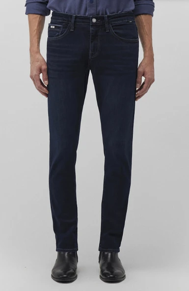Mavi Erkek Slim Fit Jean Pantolon - Minimalist Günlük Tarz - 3