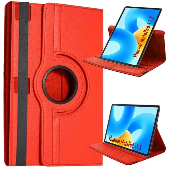 Huawei MatePad 11,5 Uyumlu 11,5 inch Döner Standlı Tablet Kılıfı - Resim 3