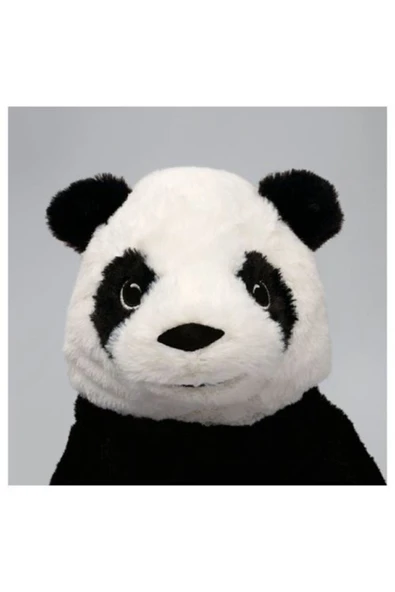 IKEA Çocuk Peluş Oyuncak Panda Siyah-beyaz 30 Cm - 3