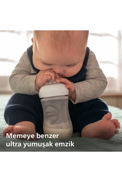 Philips Avent Doğal Tepkili 2li Biberon Emziği No5 6 Ay Scy965/02 - 7