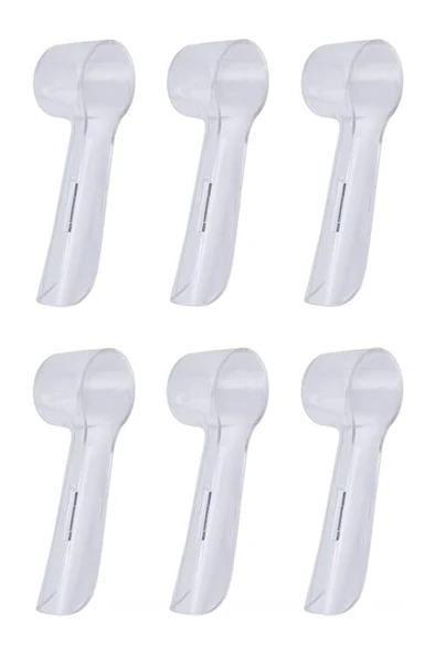 Orident Oral-b Uyumlu Şarjlı Diş Fırçası Ve Elektrikli Diş Fırçası Başlıkları Için Koruma Kapağı 6 Adet ürün görseli