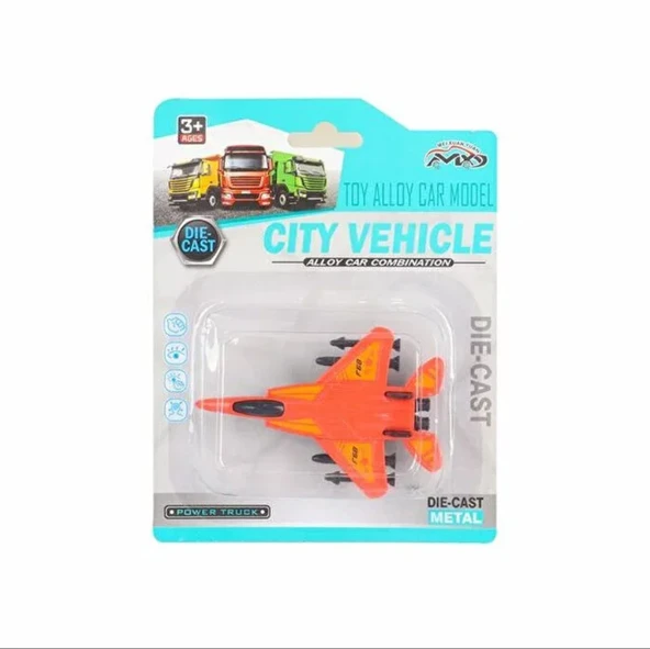 Die Cast Metal F-15 Benzeri Savaş Uçağı ürün görseli 1