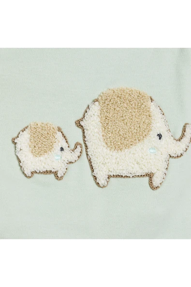 Little Life Yenidoğan 5li Askı Hastane Çıkışı Erkek Bebek Mint Yenidoğan - 4