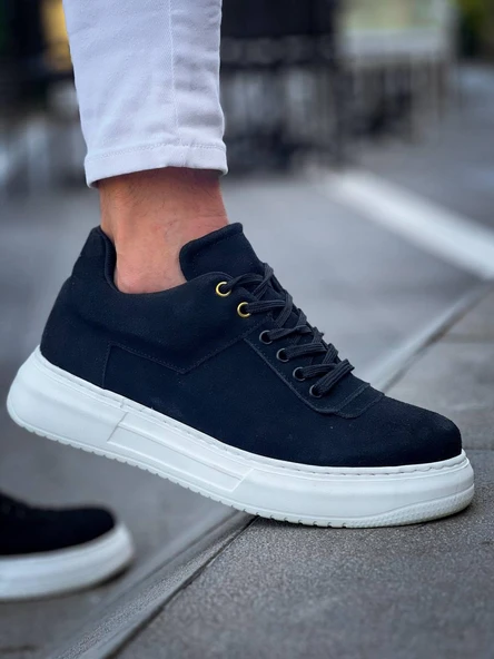 KB-X20 Kuback Siyah Süet  Günlük Erkek Ayakkabı - 4