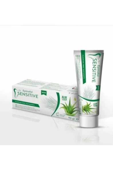 Sensitive Diş Macunu Florürsüz Sensitive Aloe-vera Özlü 90 Gr ürün görseli