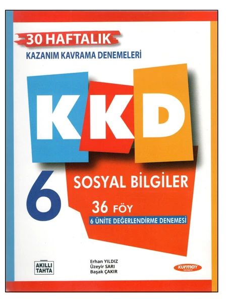 Kurmay KKD 6. Sınıf  Sosyal Bilgiler