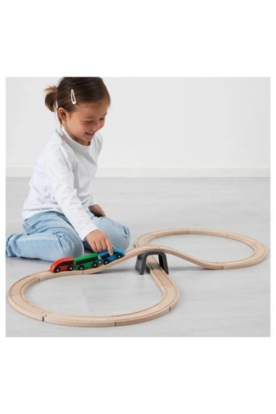IKEA Lıllabo Tren Seti, Çok Renkli - 3