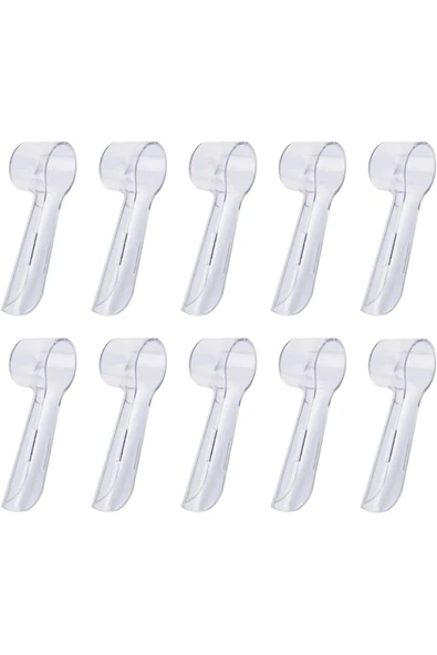 Orident Oral B Şarjlı Ve Pilli Diş Fırçaları Ile Uyumlu Yedek Başlık Koruyucu Kapak Renkli 10’lu Set ürün görseli