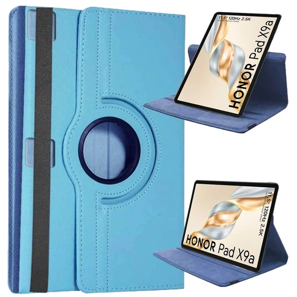 Honor Pad X9a Uyumlu Döner Standlı Tablet Kılıfı - Resim 5
