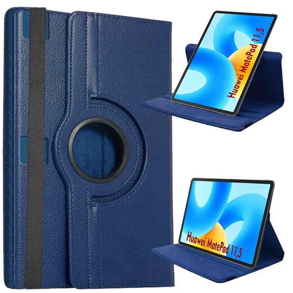 Huawei MatePad 11,5 Uyumlu 11,5 inch Döner Standlı Tablet Kılıfı - Resim 6