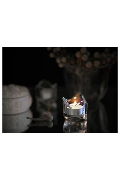 IKEA Glimma Tealight Mum Beyaz ( 3,8 Cm 100 Adet ) - 3