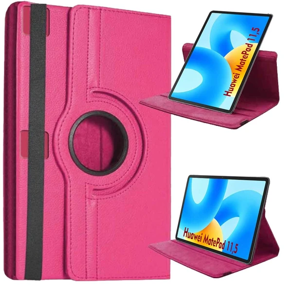 Huawei MatePad 11,5 Uyumlu 11,5 inch Döner Standlı Tablet Kılıfı - Resim 4