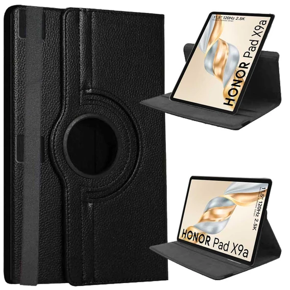 Honor Pad X9a Uyumlu Döner Standlı Tablet Kılıfı ürün görseli 1