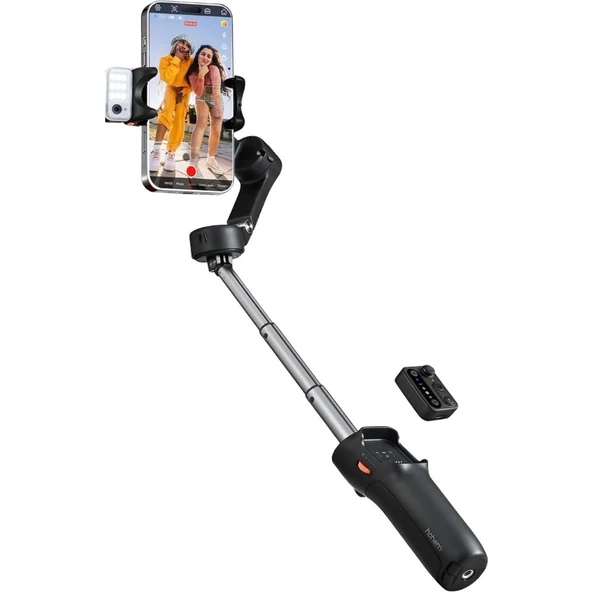 Hohem Isteady V3 Yapay Zeka Takip Sensörlü 3 Eksenli Telefon Sabitleyici Gimbal - 3