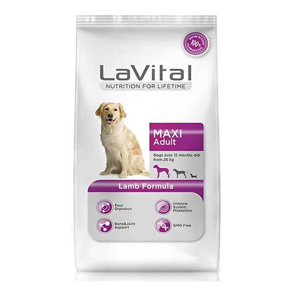 LaVital Kuzu Etli Büyük Irk Yetiskin Köpek Mamasi 12+3 Kg ürün görseli