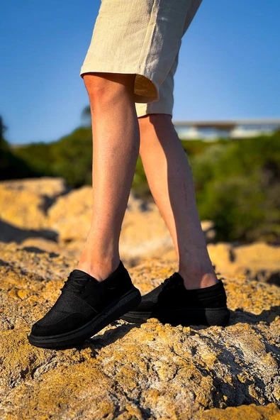 KB-042  Kuback Bağcıklı Kömür Günlük Erkek Ayakkabı - Resim 3