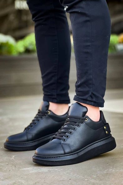 KB047  Kuback Kömür Cilt Günlük Erkek  Ayakkabı - Resim 2