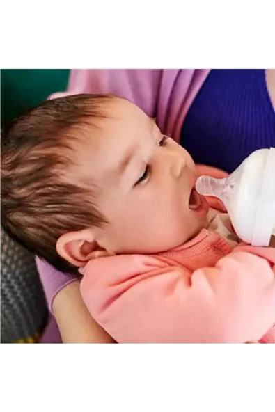 Philips Avent Scf043/27 Natural Ikili Biberon Emziği Iki Delikli 3 Ay+ Orta Akışlı - 7
