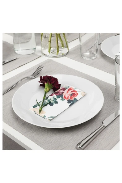 IKEA Smaksınne Peçete Renkli Desenli 33x33 Cm 30 Adet 70478814 - 3
