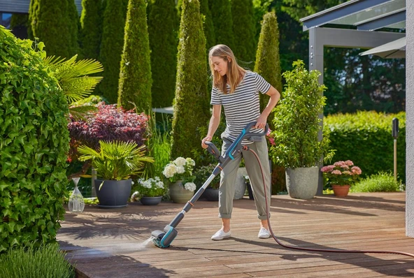 Gardena 14842 Akülü Çok Amaçlı Zemin Fırçası - Resim 6