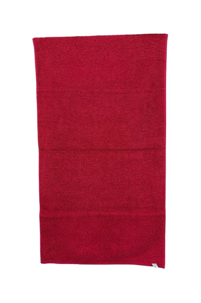 Kuaförler İçin Yüksek Emici A Kalite Baş Havlusu 90x50 cm Kırmızı - Resim 3