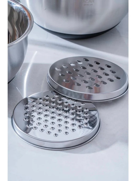 Acar Focus Pro Rendeli 9 Parça Karıştırma Saklama Kabı Siyah 08120 - 4