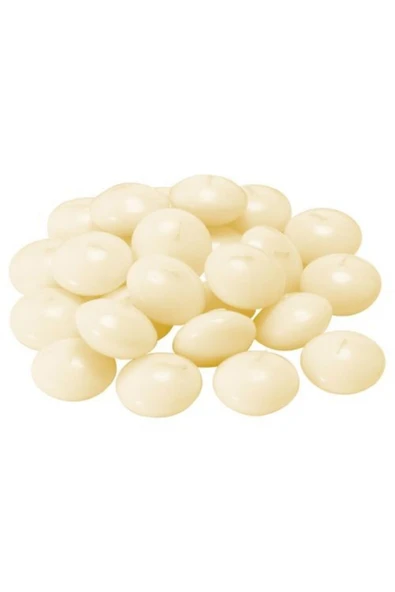 IKEA Fenomen Suda Yüzen Mum 24 Adet Natural - 2