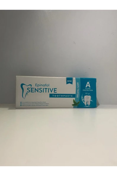 Epinafol Sensitive Diş Macunu Anti-tartar 5 li Set - Resim 2