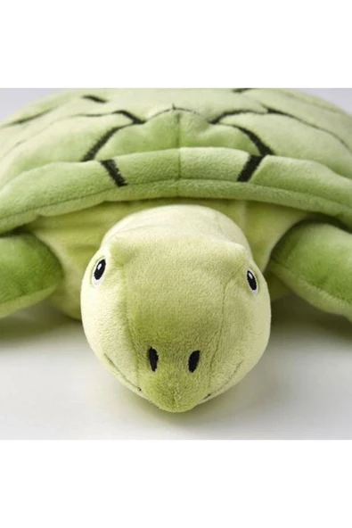 IKEA Peluş Kaplumbağa Yumuşak Oyuncak Yeşil, 44 Cm Çocuk Peluş Oyuncaklar - 2