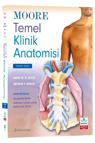 Moore Temel Klinik Anatomisi 7. Baskı ürün görseli