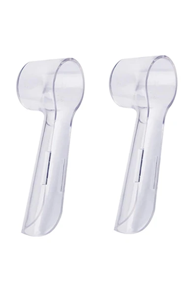 Orident Oral-b Uyumlu Şarjlı Diş Fırçası Ve Elektrikli Diş Fırçası Başlıkları Için Koruma Kapağı 2 Adet ürün görseli