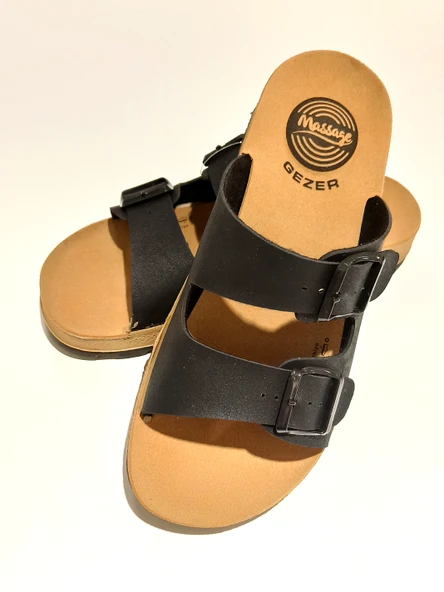 Monalisa Home Lüks Gösterişli Yumuşak Taban Siyah 39 Numara Terlik ürün görseli 1