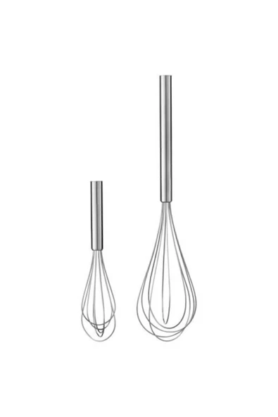 IKEA Pabjuda Paslanmaz Çelik 2'li Çırpıcı Set ürün görseli