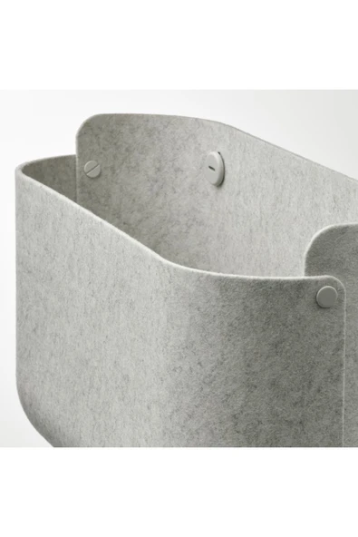 IKEA SKADIS Depolama sepeti, ımpala tıcaret ,gri - Resim 4