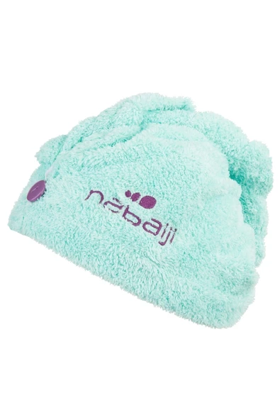 Decathlon Nabaiji Mikrofiber Saç Havlusu - Açık Yeşil - Resim 4