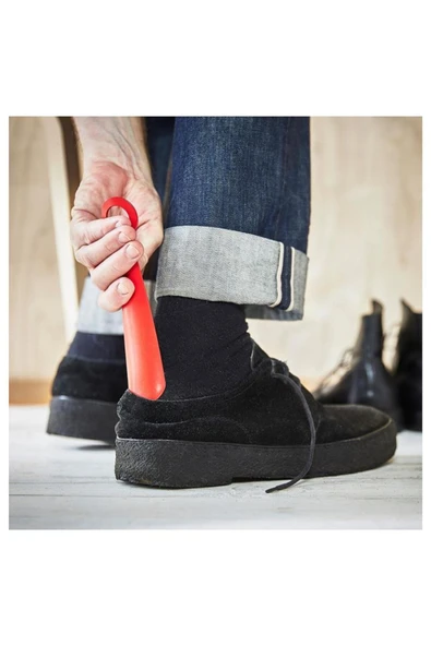 IKEA Snöskyffel Ayakkabı Çekeceği Parlak Kırmızı 18 Cm 30530951 - Resim 2