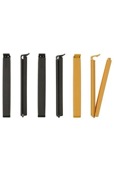 IKEA Bevara Paket Poşet Mandalı / Klipsi - 6 Parça